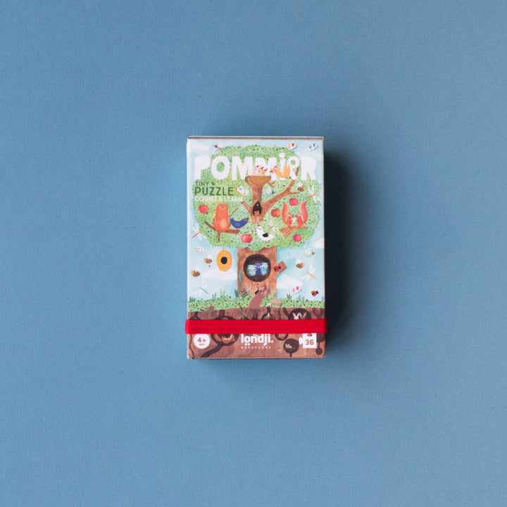 Little seek and find puzzle, Pommier