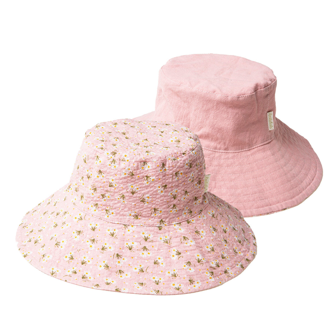 Reversible sun hat, Meadow (3-6 years)