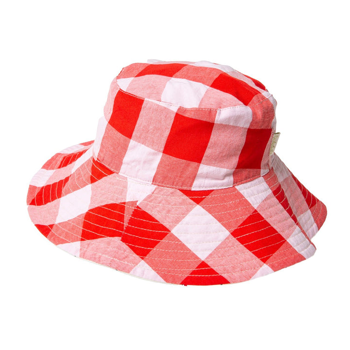 Cappello da sole reversibile, Ciliegie (3-6 anni)
