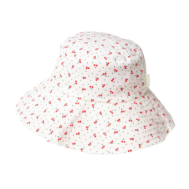 Cappello da sole reversibile, Ciliegie (3-6 anni)