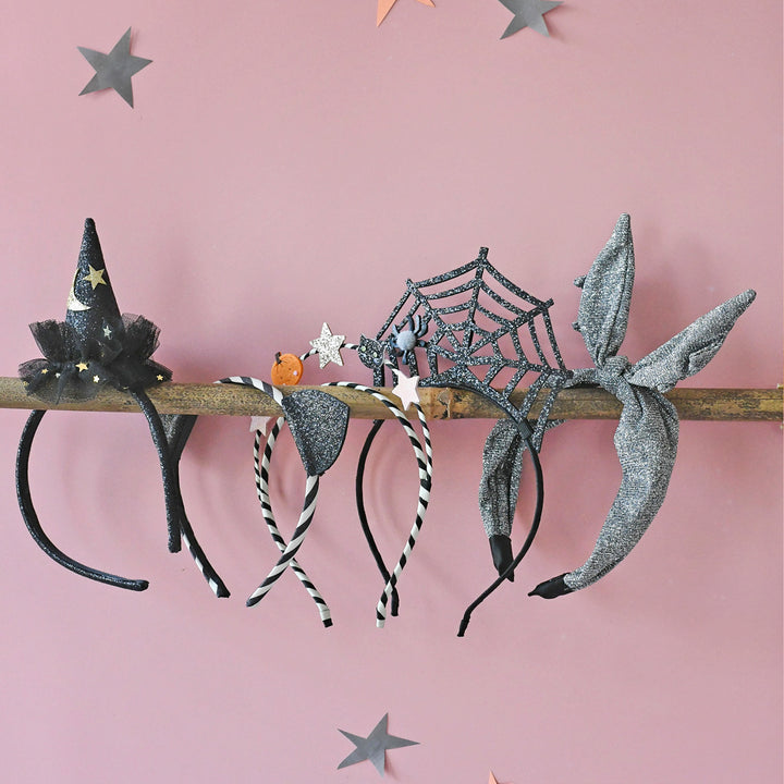 Cerchietto Halloween, Pipistrello scintillante