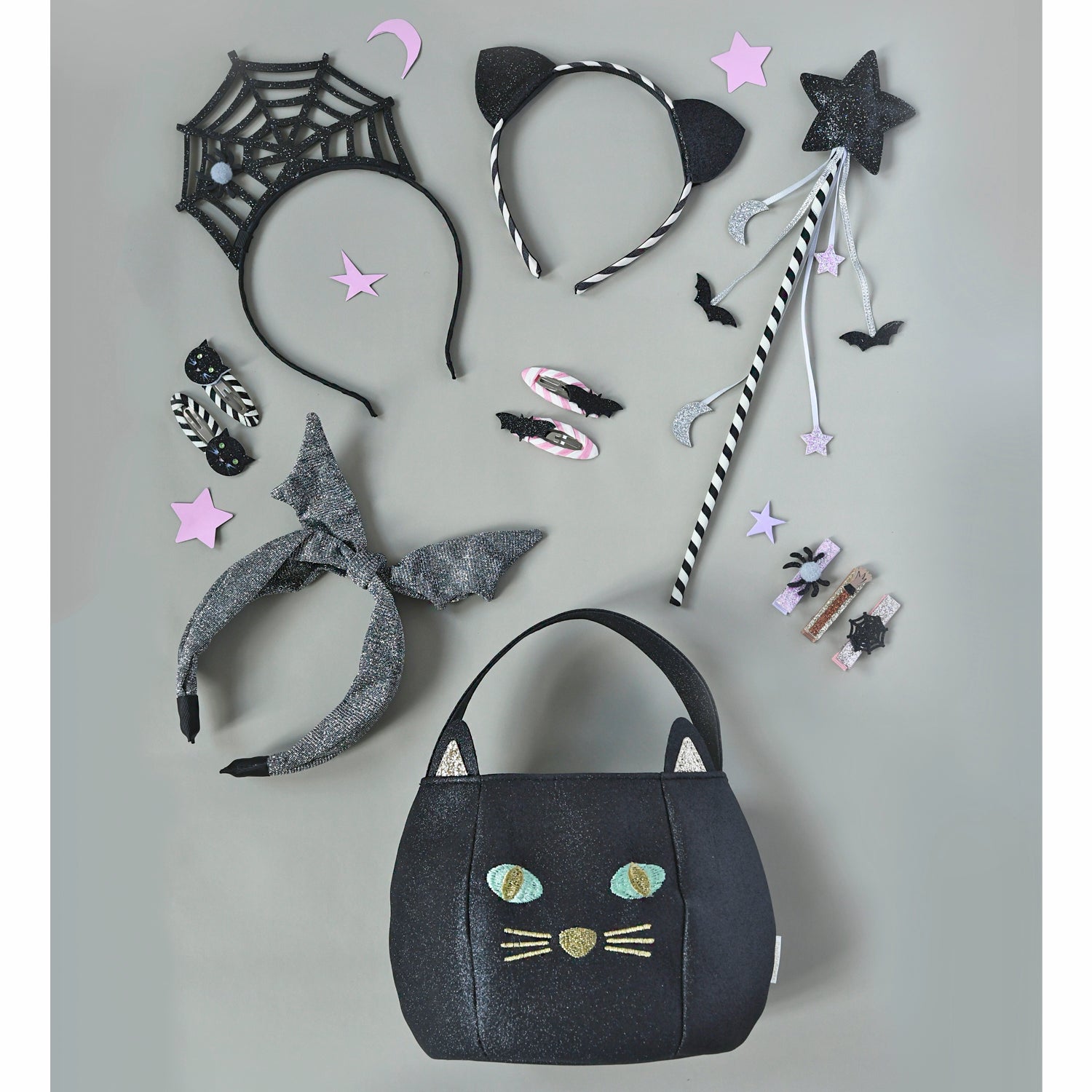 Cerchietto Halloween, Pipistrello scintillante