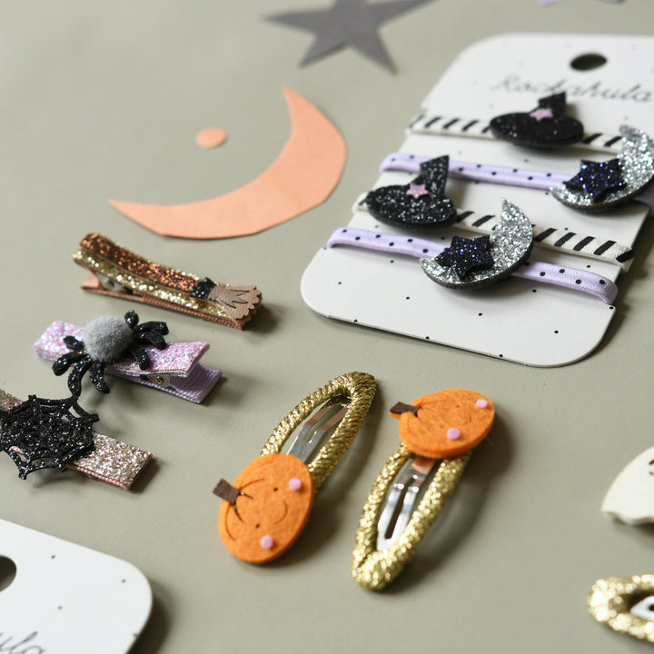 Halloween Hair Clips, Spooky Spider