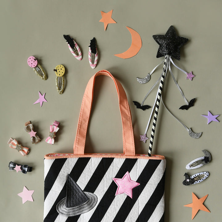 Fermagli set mini clip Halloween fiocchi
