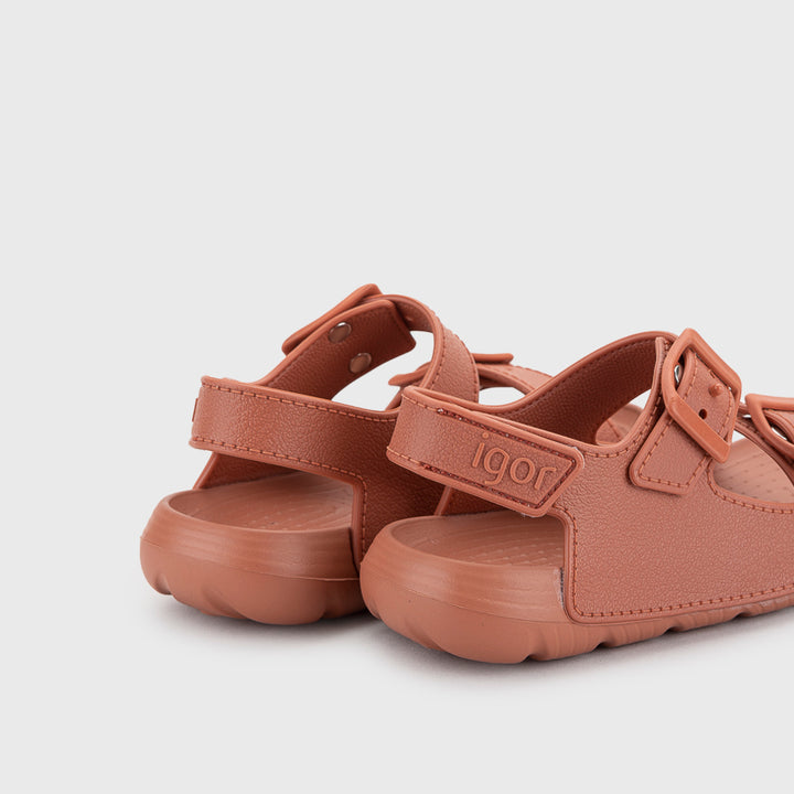 Sandali leggeri e flessibili in gomma morbida, Maui Terracotta