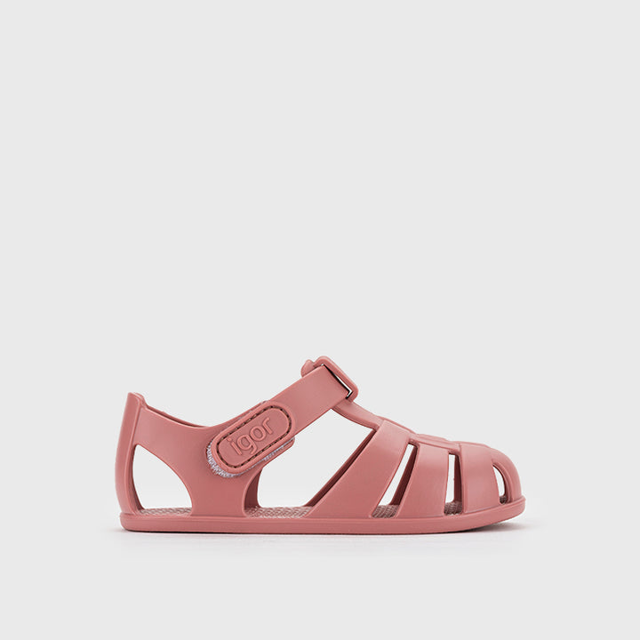 Barefoot concept beach sandals, Pink