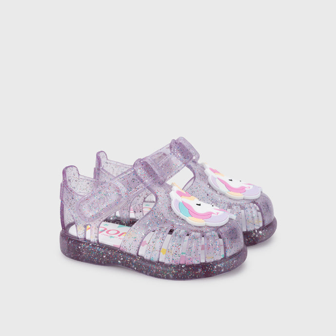 Sandali leggeri e flessibili in gomma morbida, Tobby Unicorno