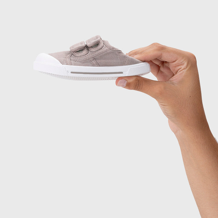Scarpe in tela concetto barefoot, Topo