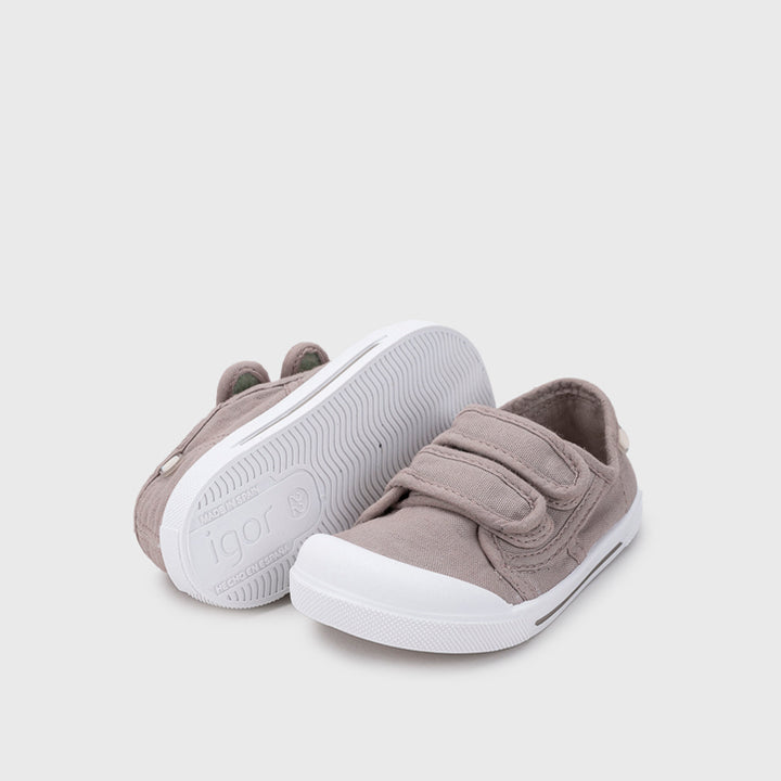Scarpe in tela concetto barefoot, Topo