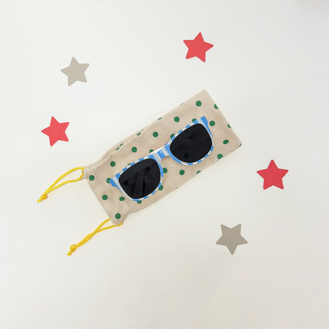 Sunglasses 3 years+ Blue stripes