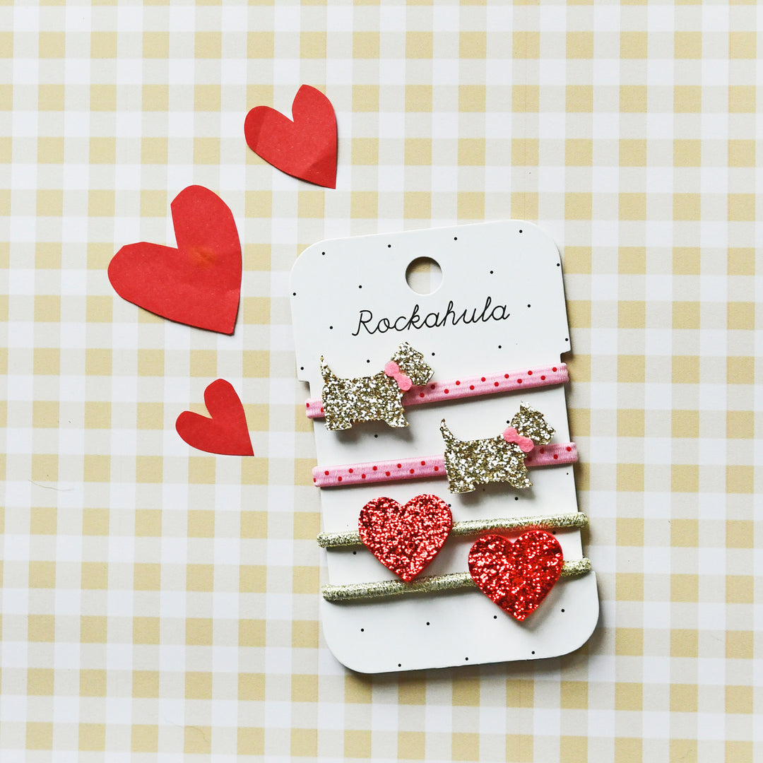 Scottie Dog Hair Elastics