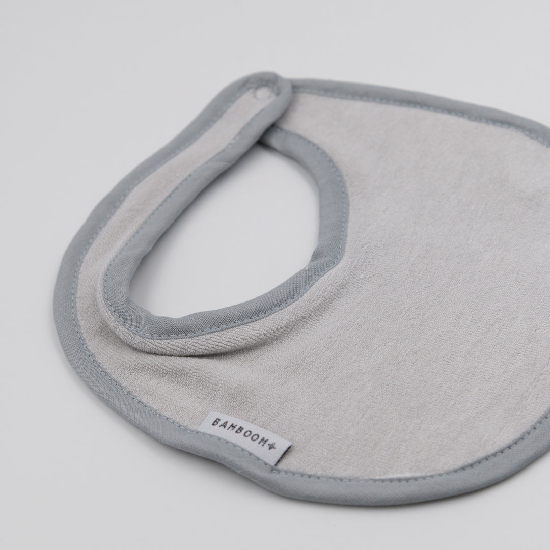 Organic bamboo terry bibs, Set of 3