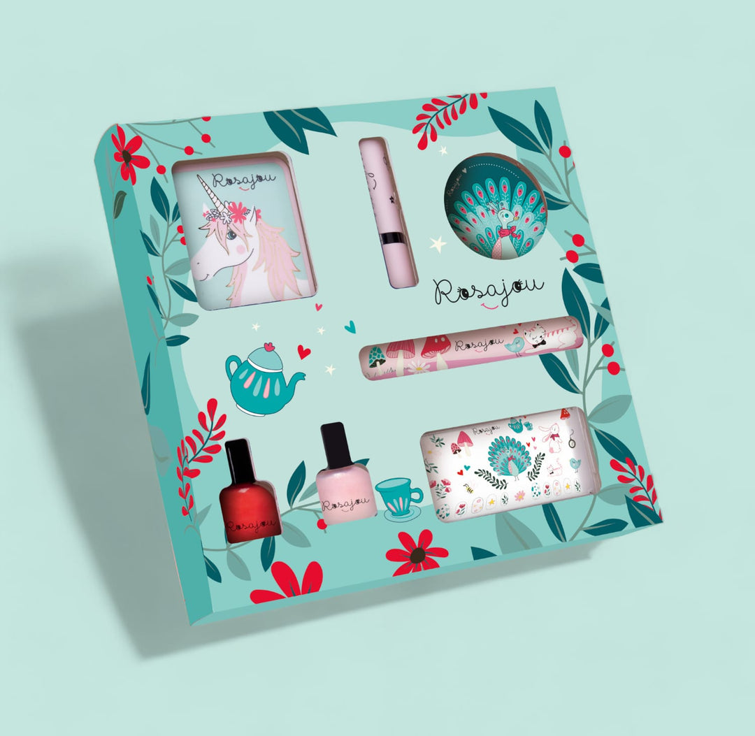 Set trucco con blush per bambini, Alice