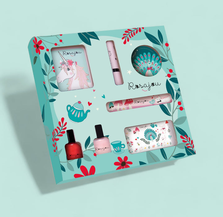 Set trucco con blush per bambini, Alice