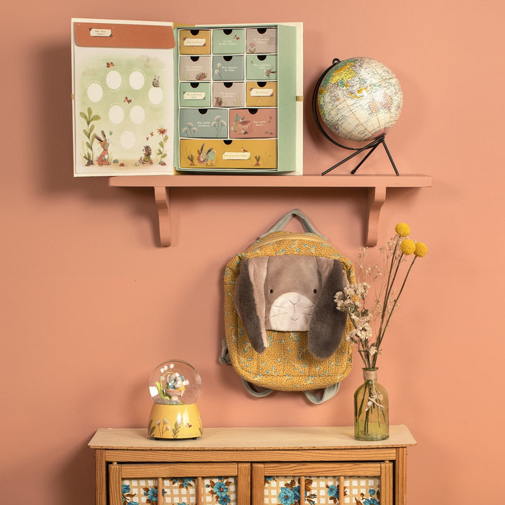 Soft backpack Ocher rabbit