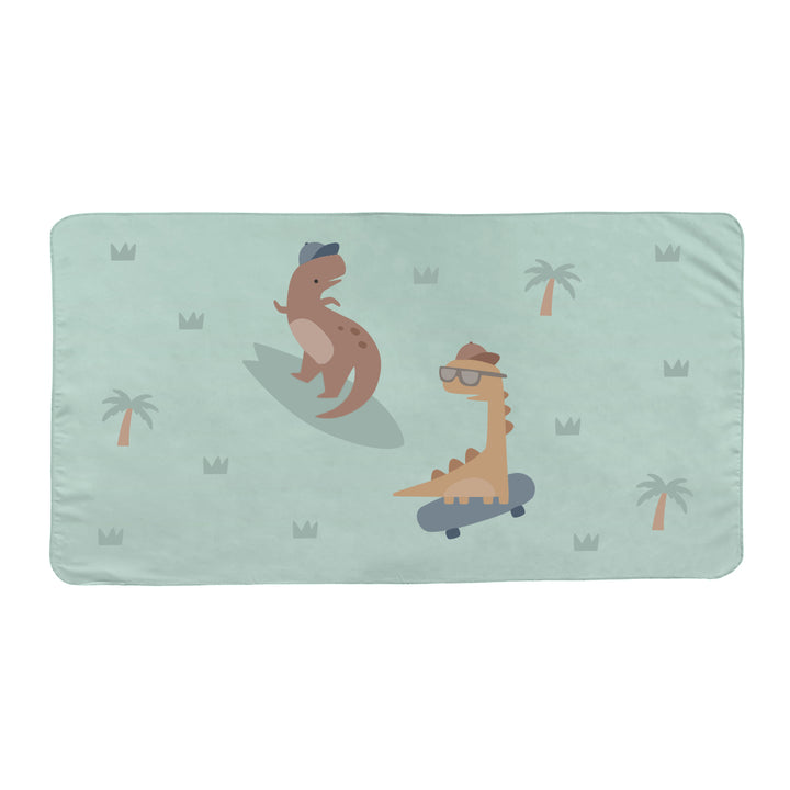 Microfiber Beach Towel, Cool Dinos