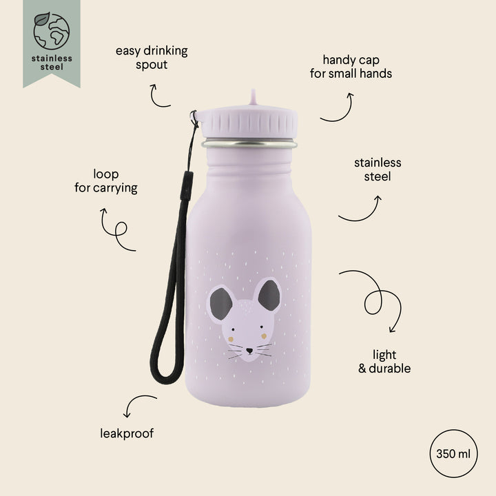 Borraccia acciaio inox 350ml, Topo