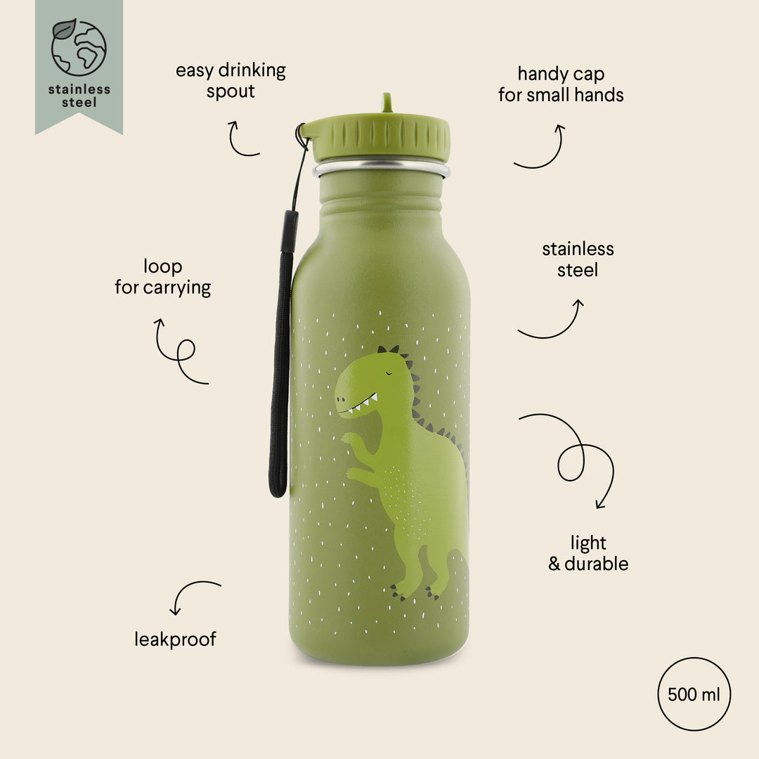 Borraccia acciaio inox 500ml, Dinosauro