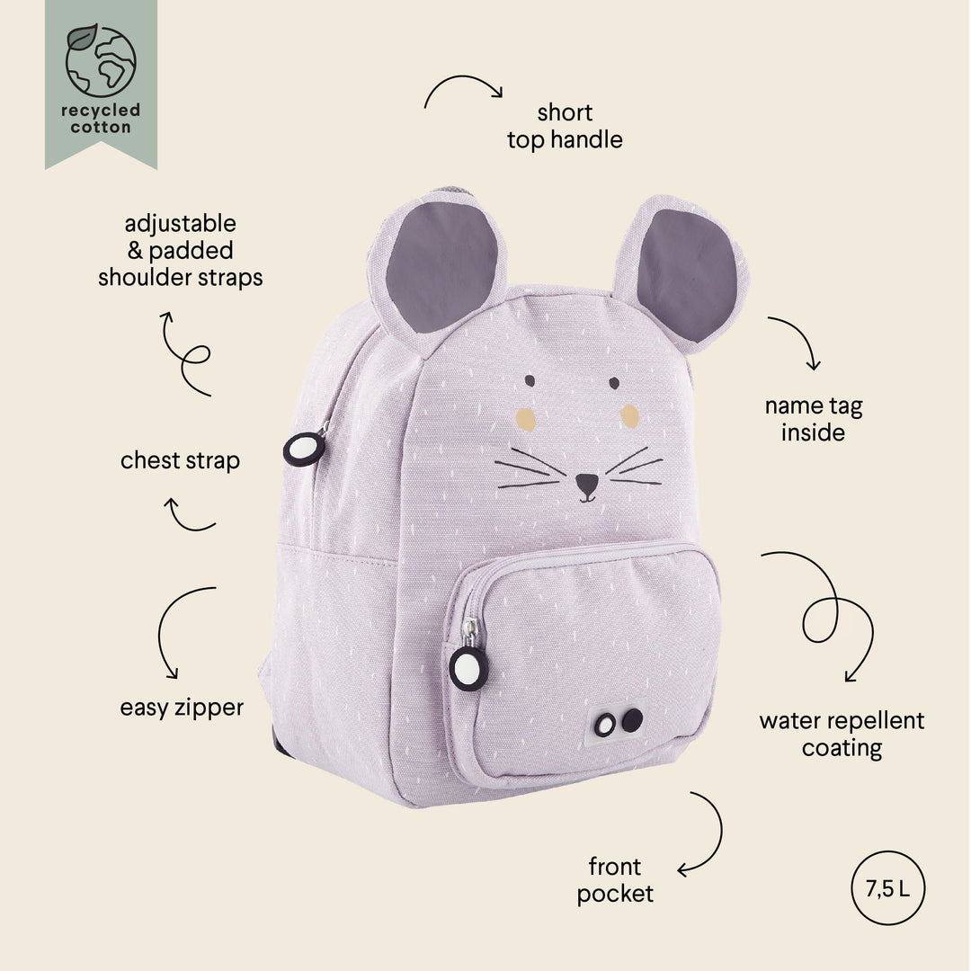 Topo Large Water Repellent Backpack, 3-5 Years