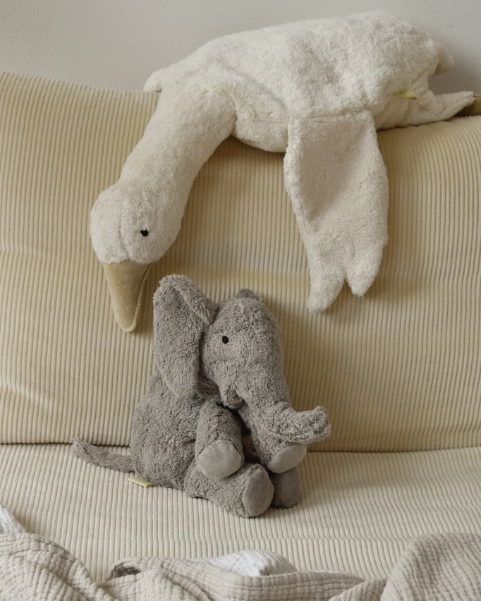 Peluche cuscino termico Elefante piccolo