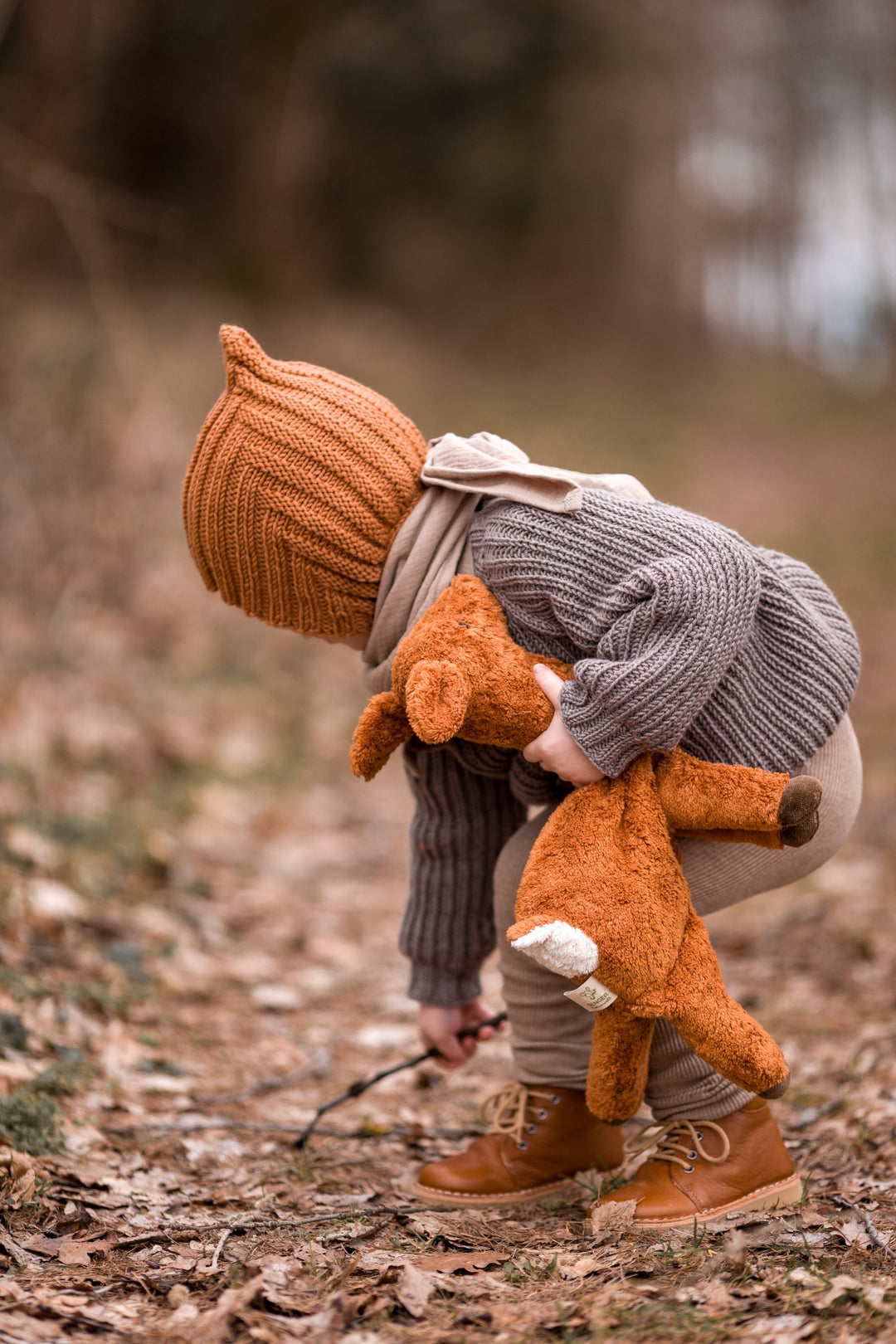 Peluche cuscino termico Cervo piccolo | Senger Naturwelt