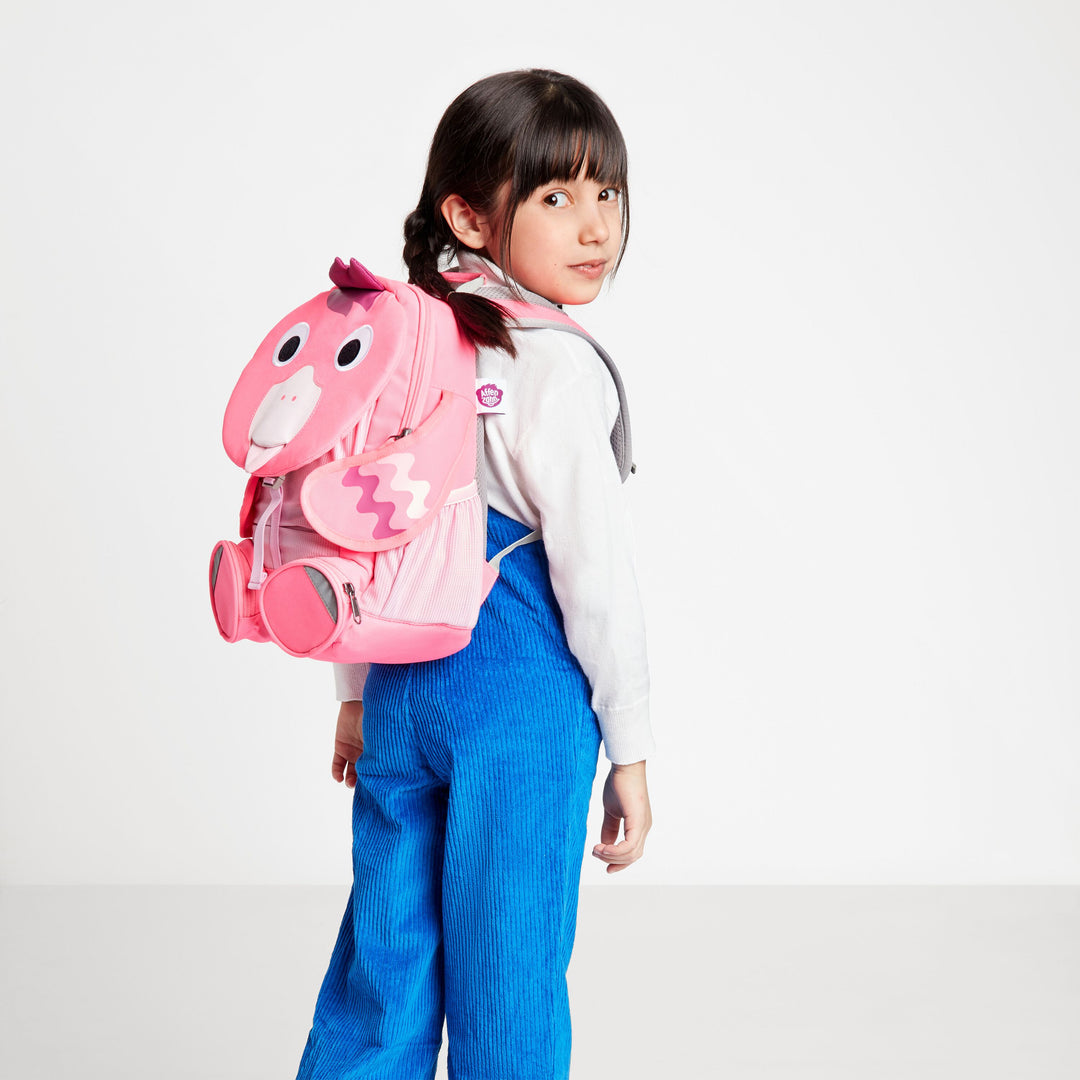 Zainetto Grande Neon Flamingo Fenicottero bambini 3-5 anni | Affenzahn