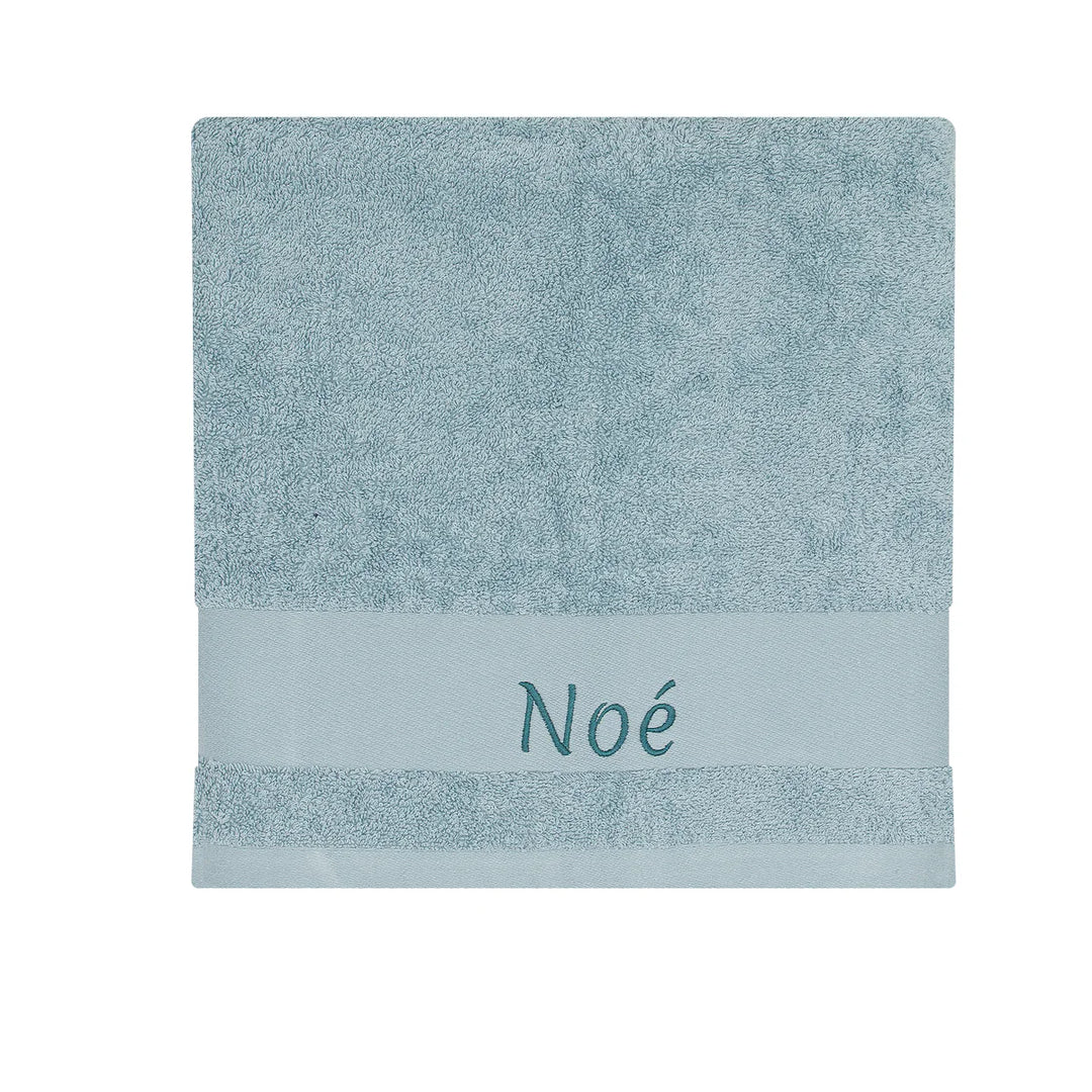 Customizable towel 70 x 140 Blue