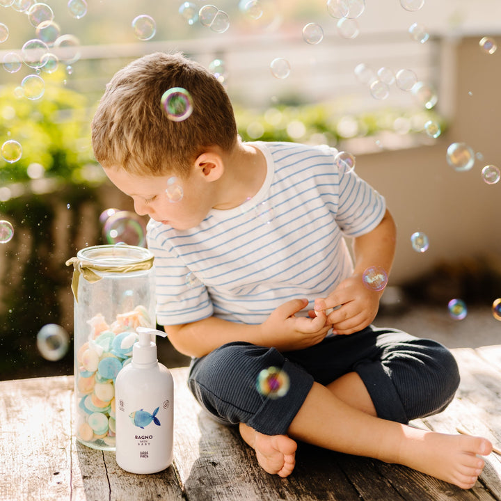 Bagno baby naturale, 500ml | Linea Mamma Baby - Made in Italy