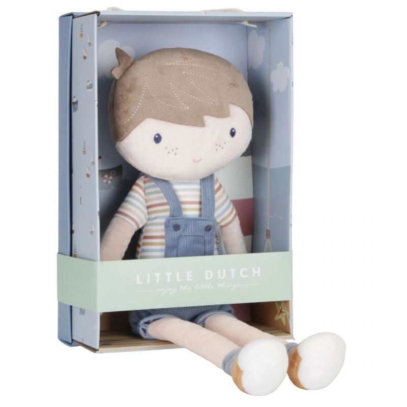 Bambola in stoffa 50cm, Jim | Little dutch cuddle doll large