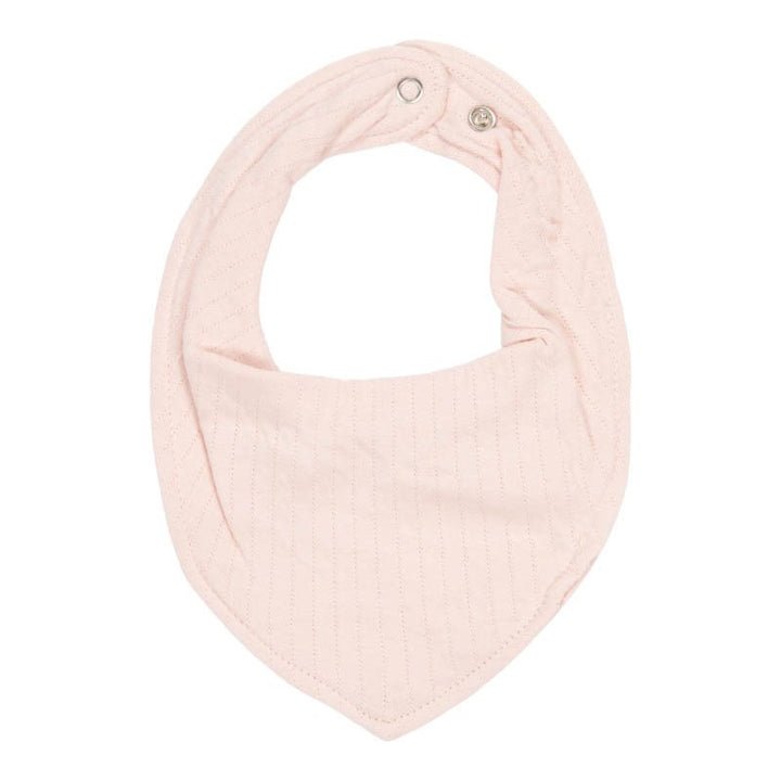 Bavaglino bandana cotone, Pure soft pink | Little Dutch