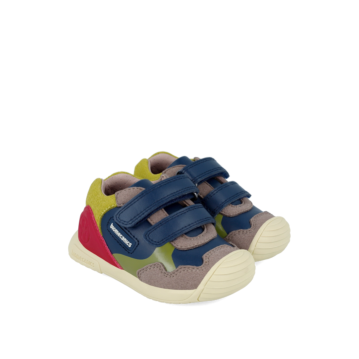 Scarpa biogateo casual blu verde urban