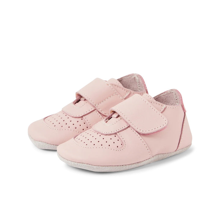 Soft leather slippers, Riley blossom