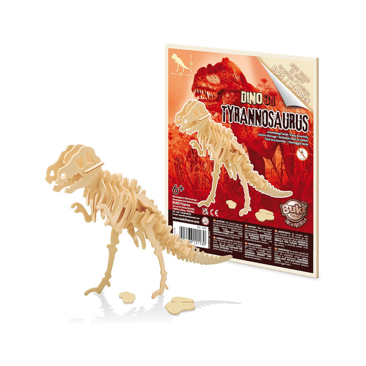 Dinosauri 3d in legno da montare | Buki France