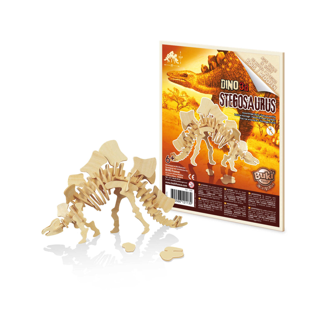 Dinosauri 3d in legno da montare | Buki France