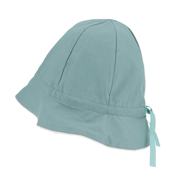 Adjustable Cotton Sun Hat, Sea Green