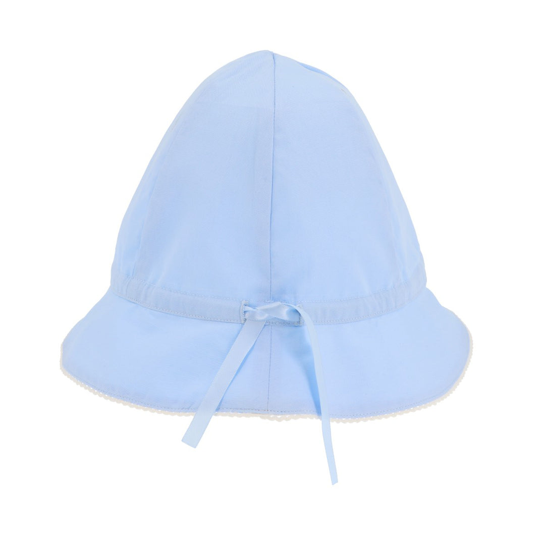 Adjustable Cotton Sun Hat, Serenity Blue