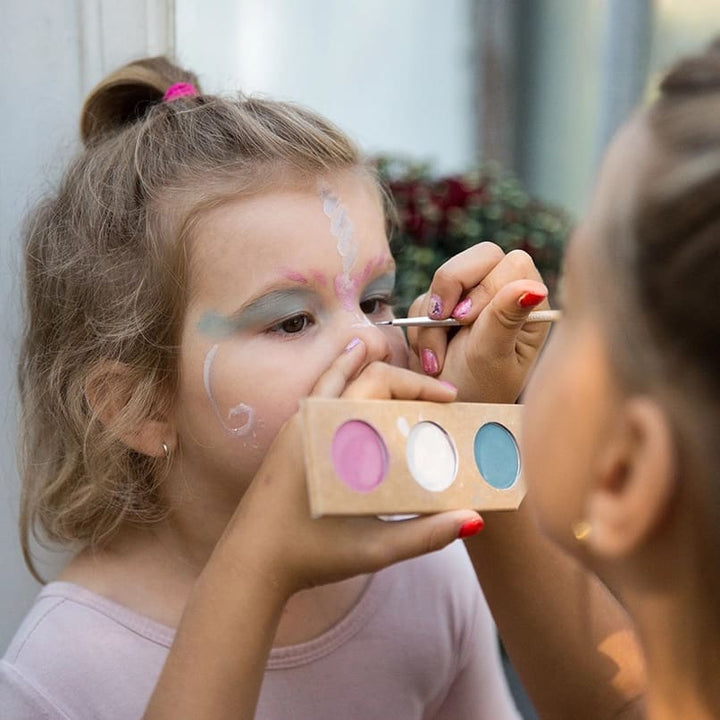 Colori bio face painting per bambini 3 colori, Principessa e Unicorno