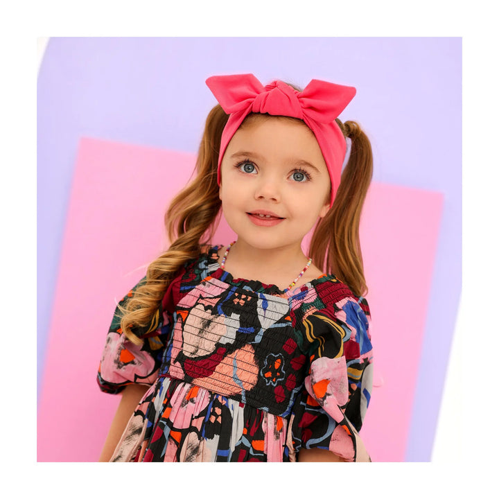 Raspberry baby hair band