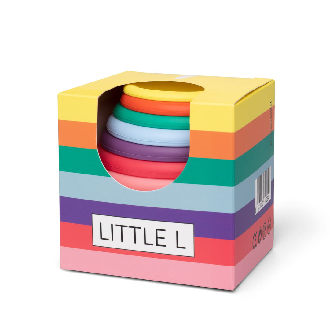 Stackable silicone cups