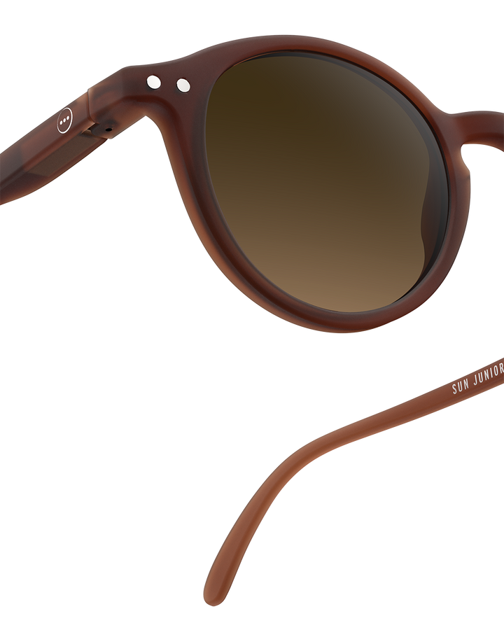 Polarized and flexible sunglasses 5-10 years, Iconic Mahogany