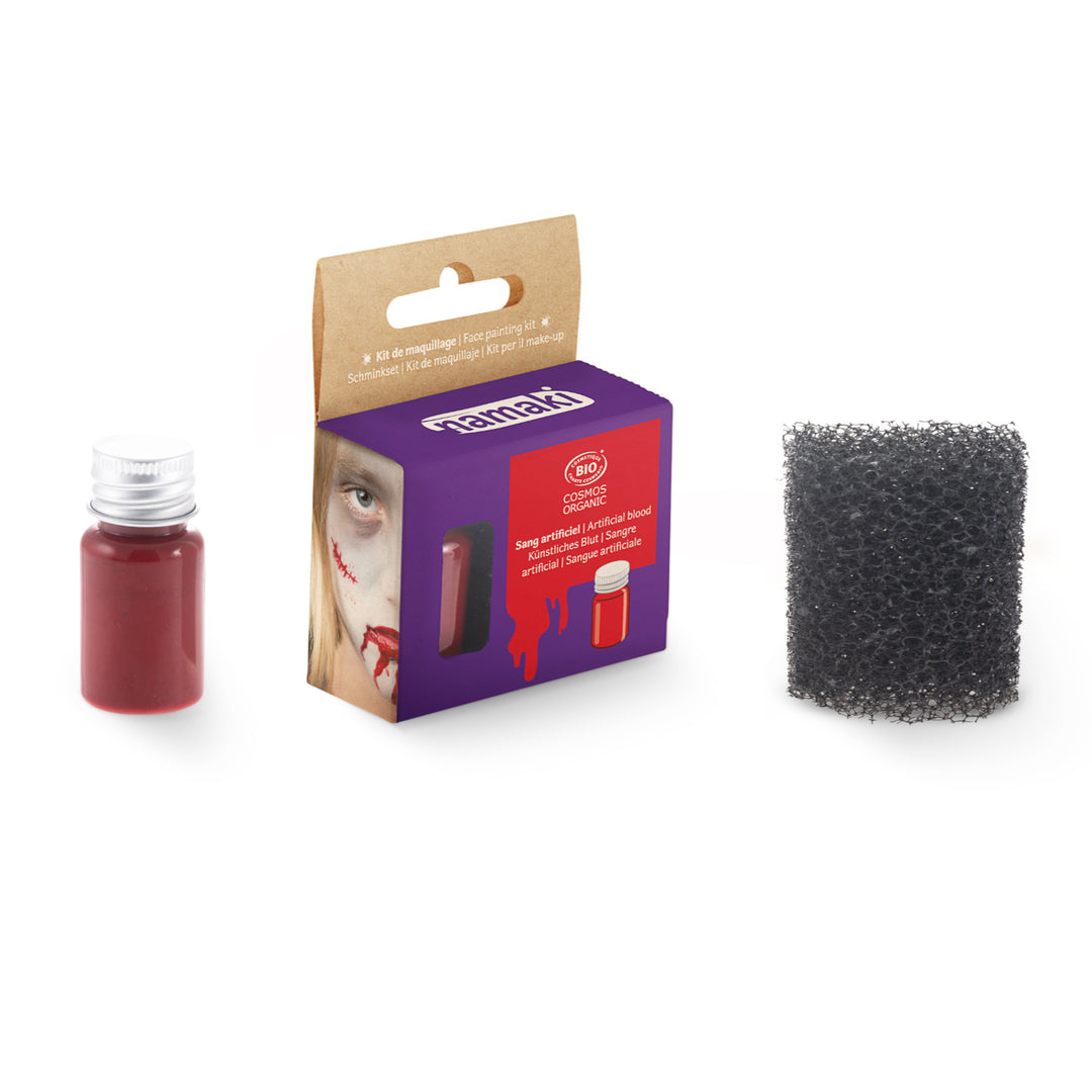 Fake Blood Kit with Sponge, Halloween