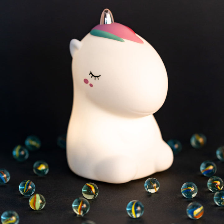 Multi-color touch night light, Unicorn