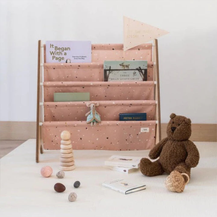 Montessori front library for children, Clay terrace