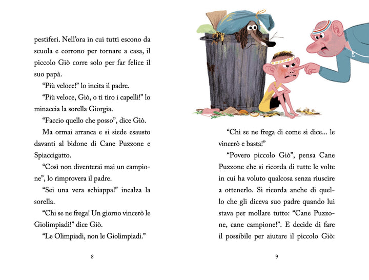 Libro Cane Puzzone alle Olimpiadi