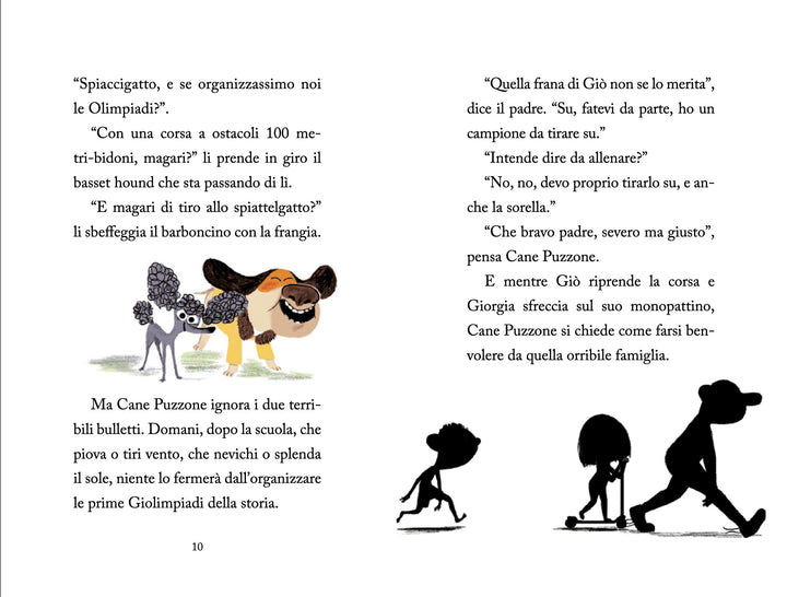 Libro Cane Puzzone alle Olimpiadi