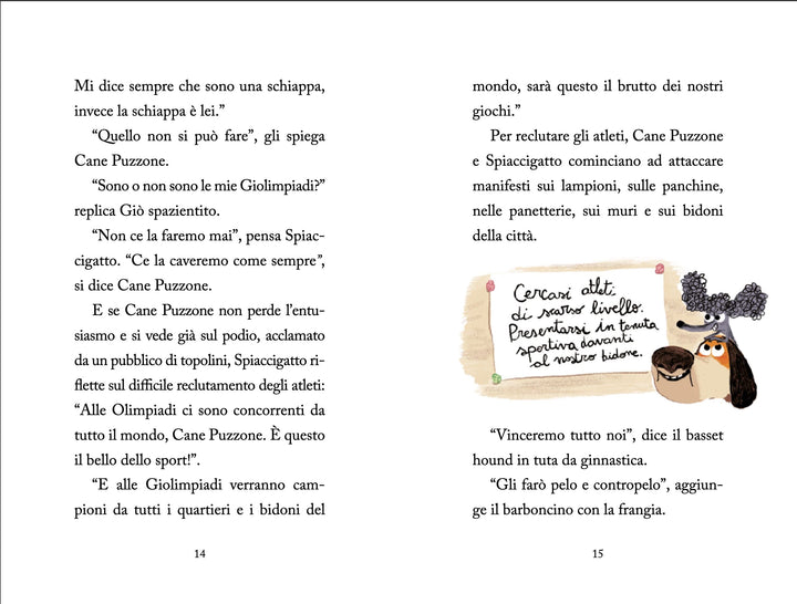 Libro Cane Puzzone alle Olimpiadi