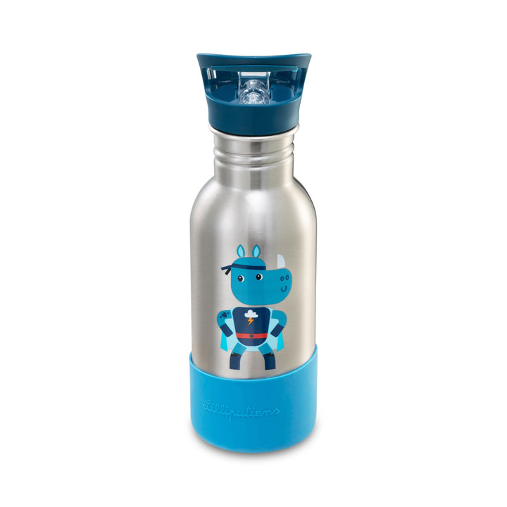 Borraccia in acciaio inox 600ml, Super Marius, Lilliputiens