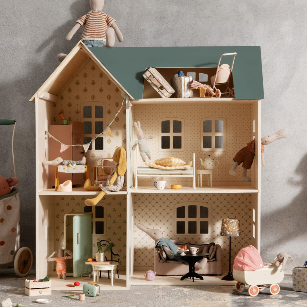 Frigorifero in miniatura per casa delle bambole, Panna - Maileg