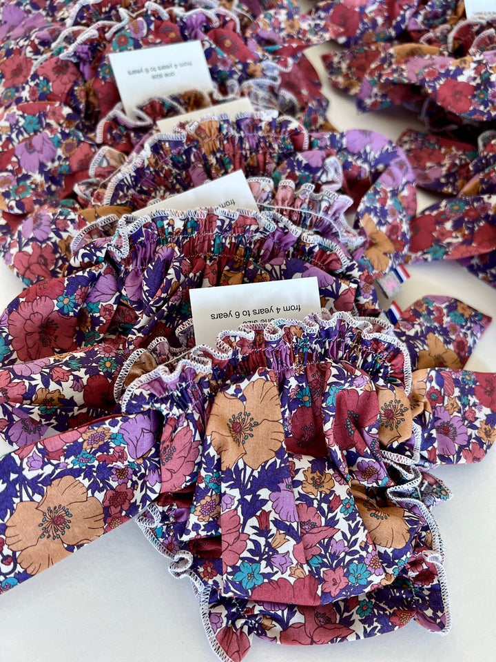 Costume da bagno liberty in cotone Meadow song dusk