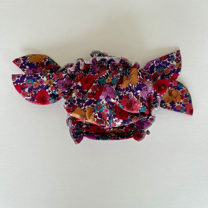 Costume da bagno liberty in cotone Meadow song dusk